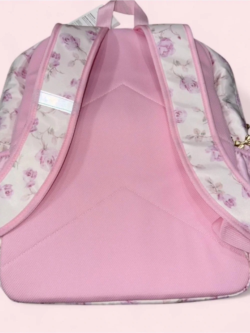 LoveShackFancy x Target - Yoobi Ribbon Rosa Backpack